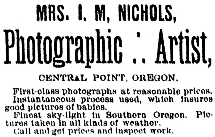 January 27, 1893 Southern Oregon Mail