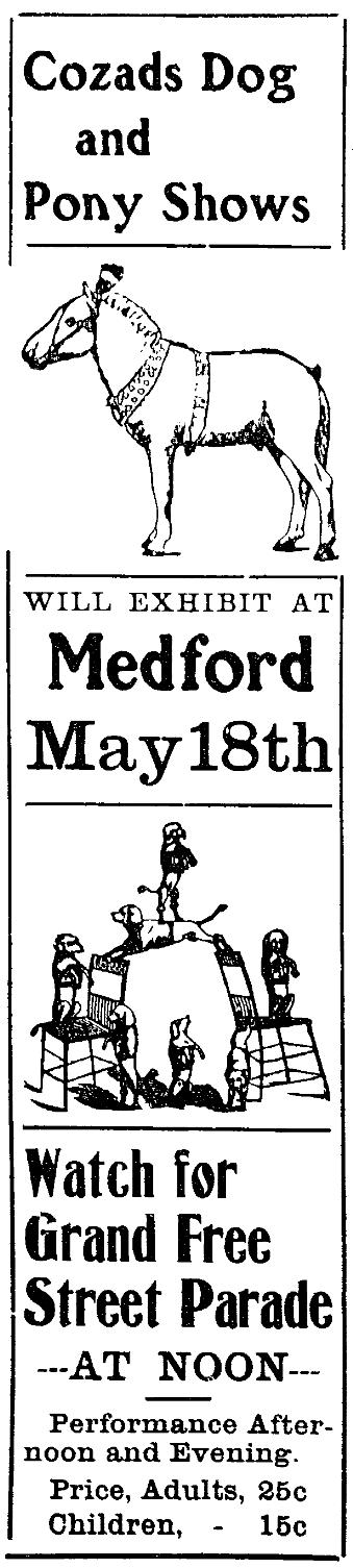 Medford Mail, May 12, 1905