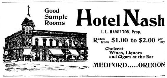 Hotel Nash, 1901 Polk's