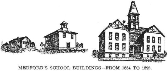 Medford's First Three Schools