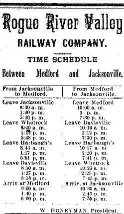 Timetable, March 6, 1891, page 2.