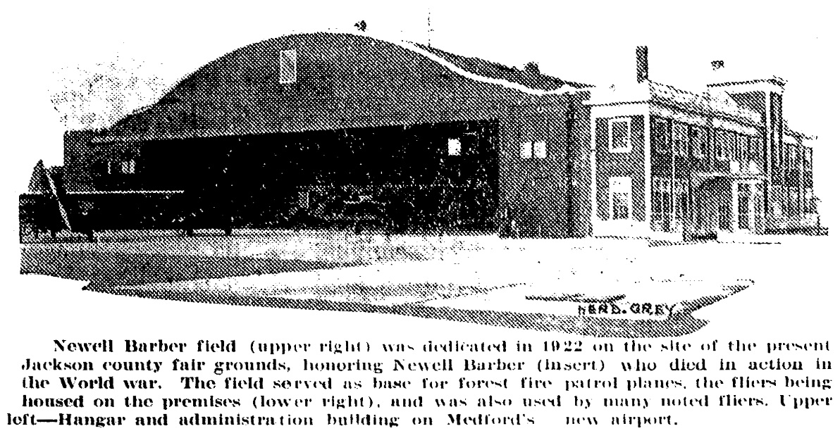 Medford Airport August 3, 1930 MMT