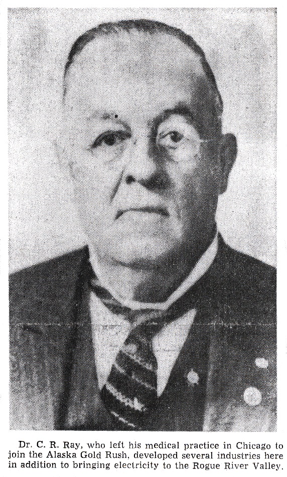 Dr. Charles R. Ray, September 1, 1963 Medford Mail Tribune