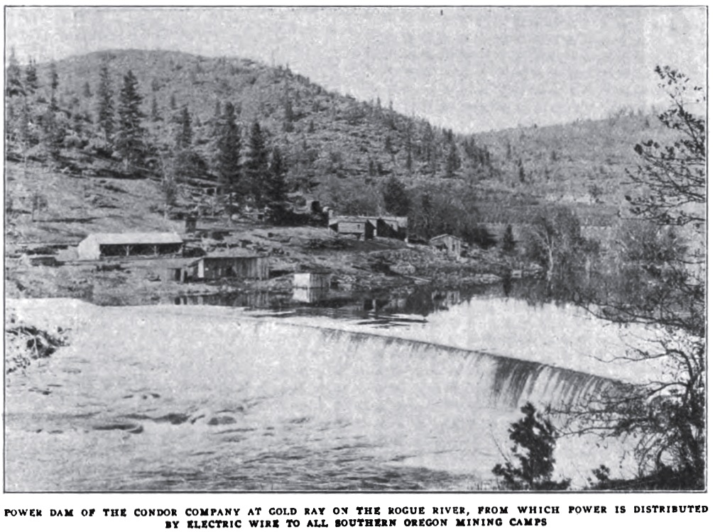 Gold Ray Dam, August 1906 Sunset magazine, page 141