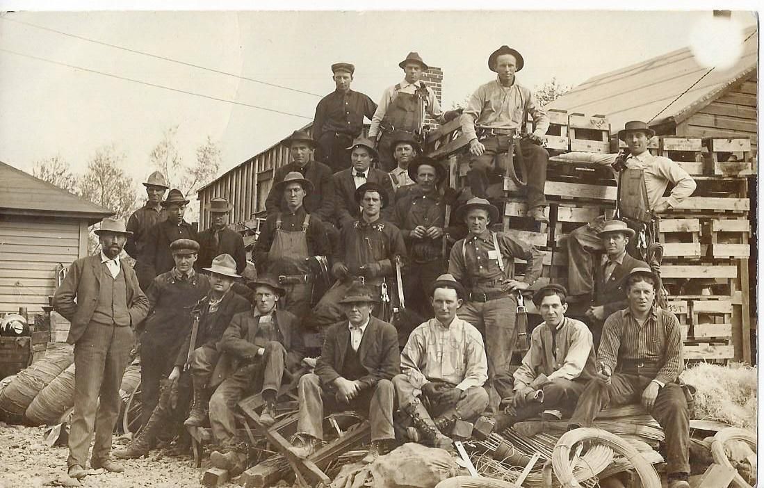 Home Telephone Co. Crew in the Rogue Valley, November 1911
