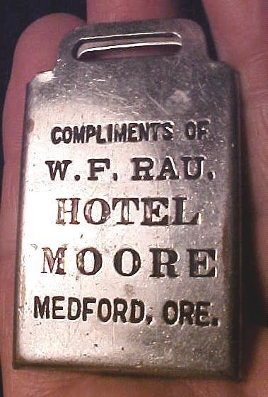 Hotel Moore Luggage Tag