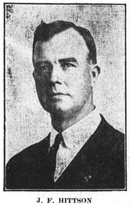 J. F. Hittson, October 29, 1914 Ashland Tidings