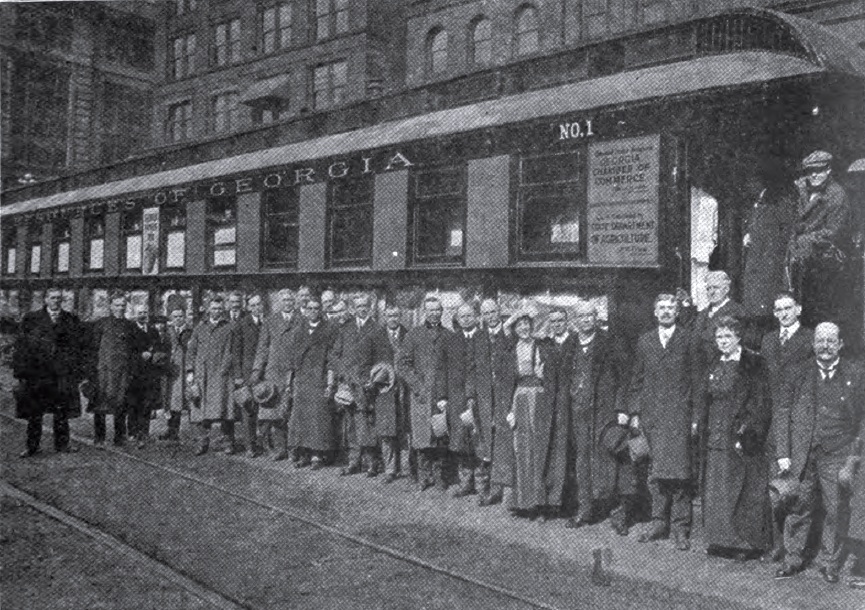 From Facts About Georgia, 1916--Resources of George Exhibit Car