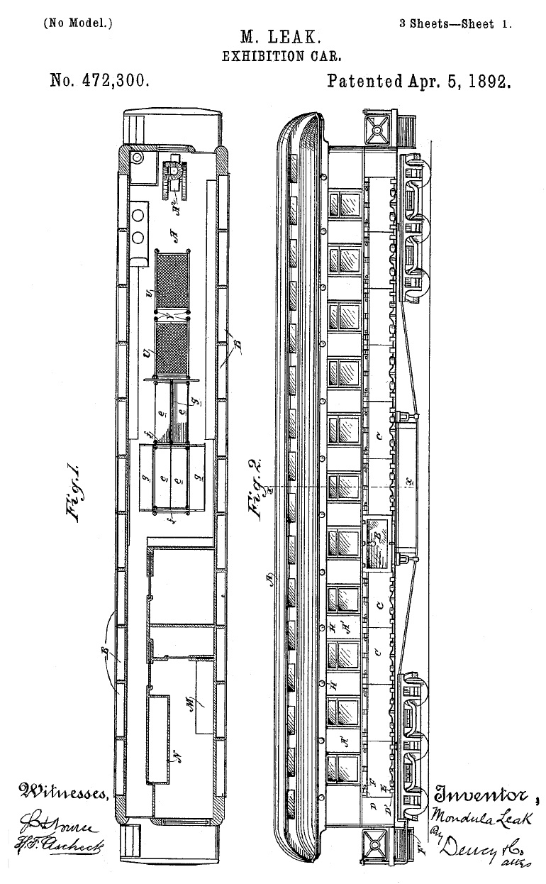 Leak Advertising Car Patent page 1