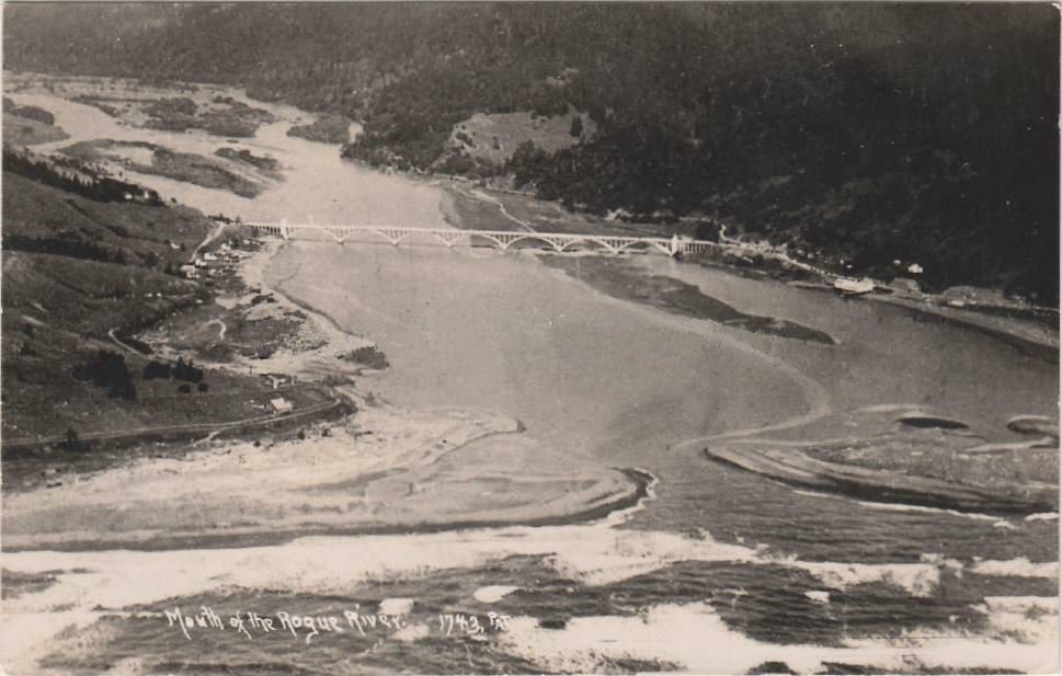 The Mouth of the Rogue River in the 1930s