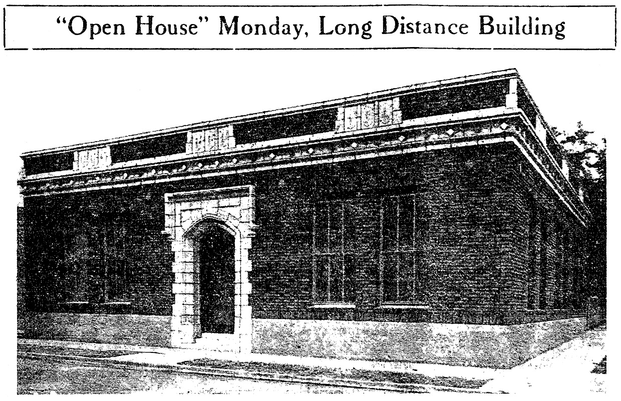 Pacific Telephone Building, March 19, 1927 Medford Mail Tribune