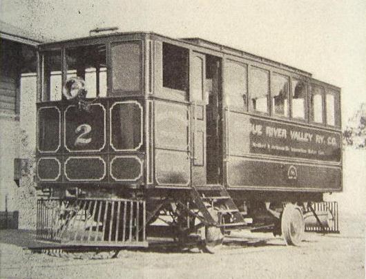 The 1909 car, as pictured in the July 1910 issue of Electric Railway Journal