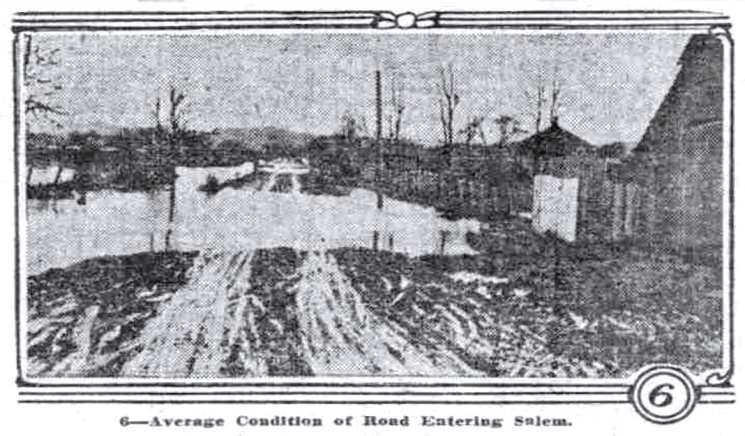 A road in Salem, January 11, 1914 Sunday Oregonian.