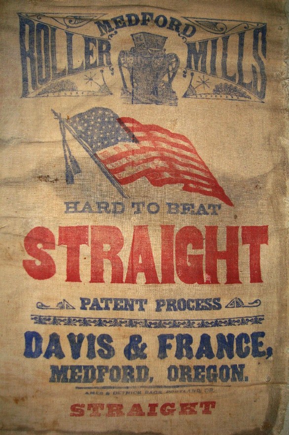 Davis & France Roller Mills Flour Sack