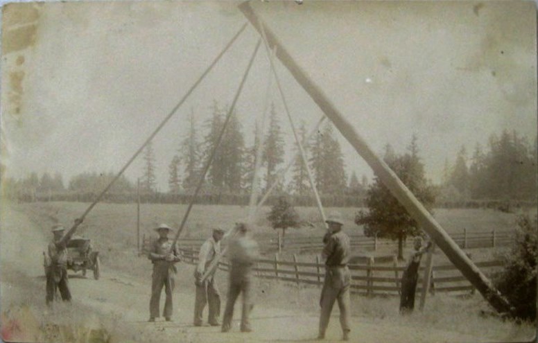 Oregon Telephone Linemen, circa 1915