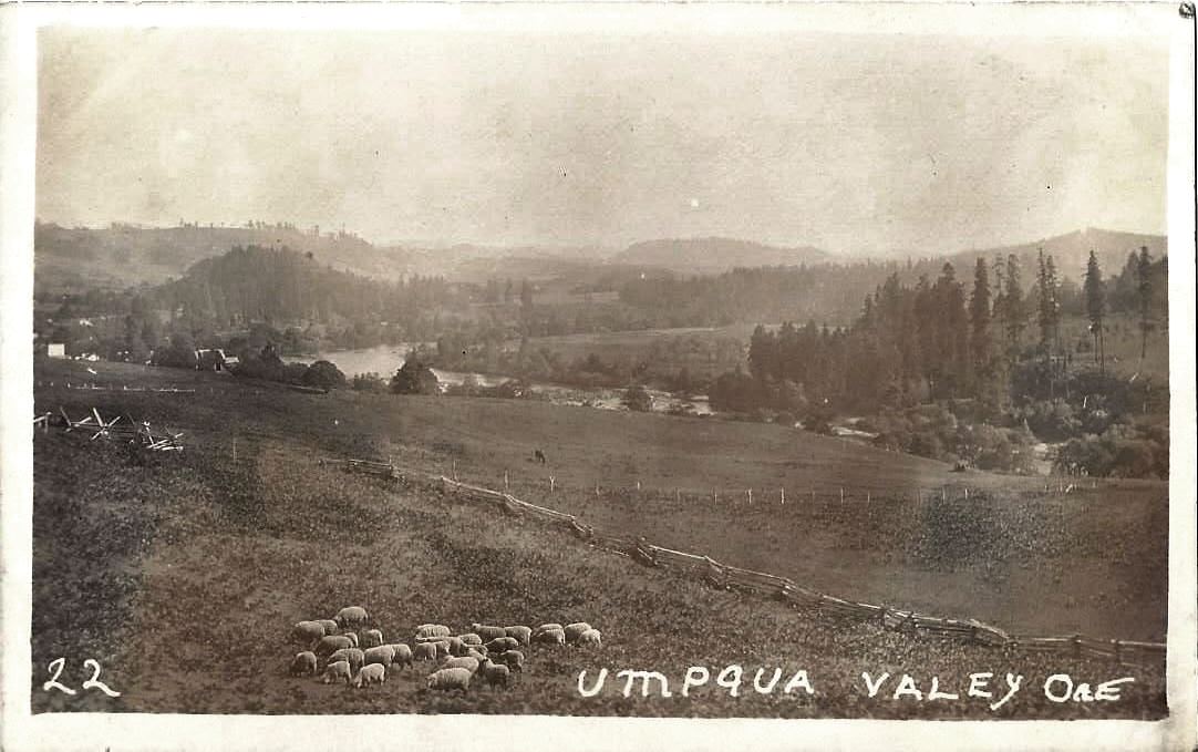 Umpqua Valley circa 1910.
