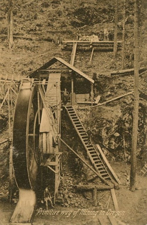 Unidentified Oregon Mine, circa 1910